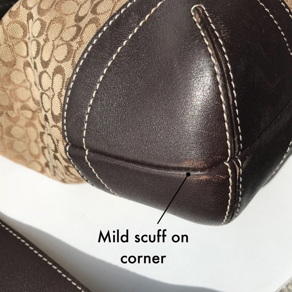 💯 Coach shoulder handbag w/adjustable strap - Picture 6 of 8